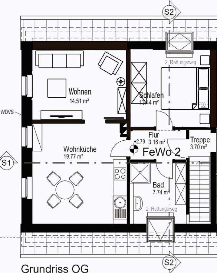 Ferienwohnung Die Paradiesische Клеве Номер фото